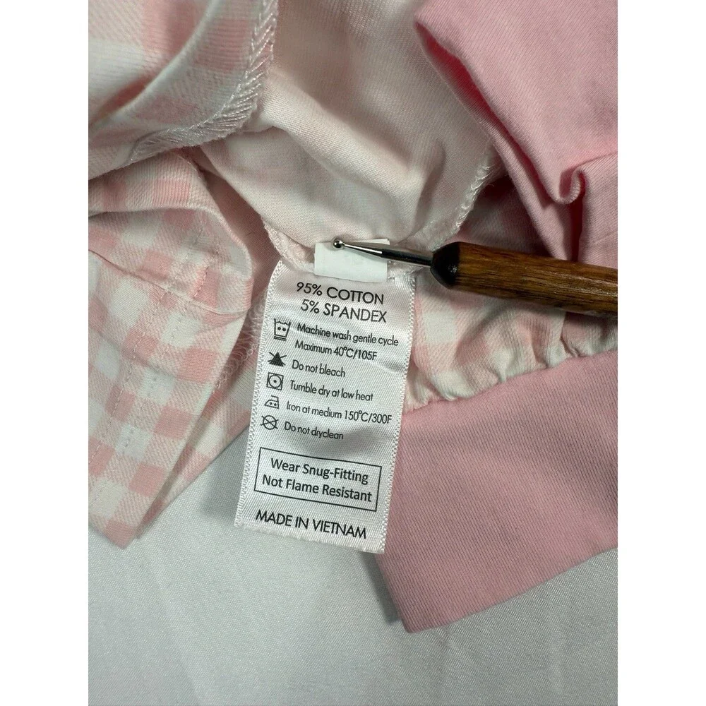 SMOCKINGBIRD Girls Bunny Pajama‎ Set 9M Cottagecore Sweet Cozy Soft